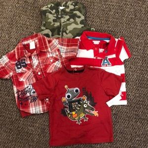 Boys 18 month lot of tops